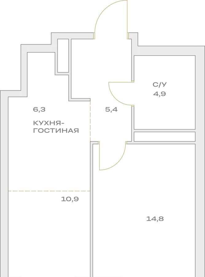 квартира г Москва п Филимонковское ул Харлампиева 32 р-н Филимонковское фото 3