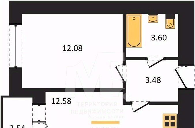 квартира г Калининград р-н Московский ул Крейсерская 13к/1 фото 1