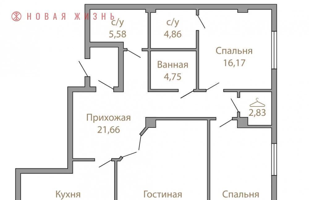 квартира г Самара Алабинская ул Водников 99/105 фото 1