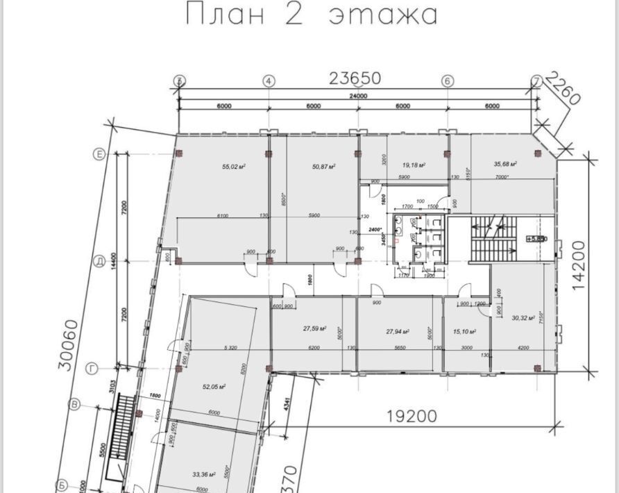 торговое помещение г Барнаул р-н Железнодорожный пр-кт Строителей 133 фото 11