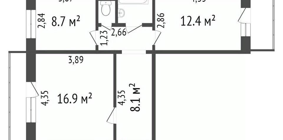 квартира г Красноярск р-н Октябрьский ул Академика Киренского 118а фото 2