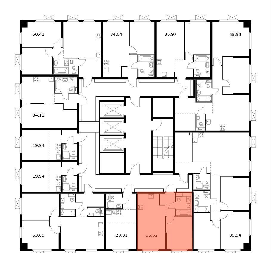 квартира г Москва метро Красный строитель ЖК Ютаново корп. 5 фото 2