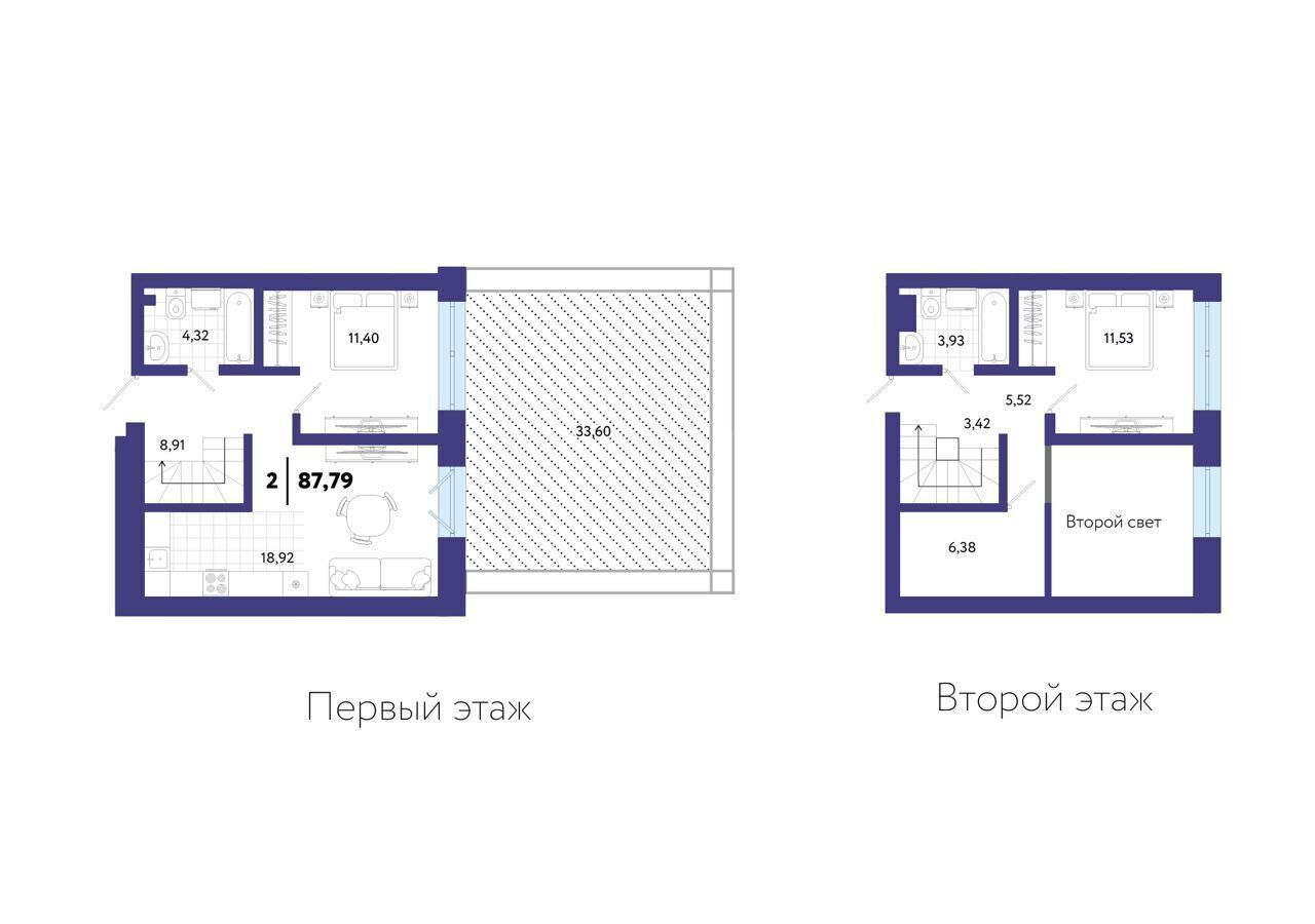 квартира г Тюмень р-н Ленинский ул Малышева 2а корп.1 д. 31 фото 2