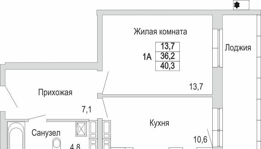 квартира г Набережные Челны р-н Комсомольский ул Авангардная 55 фото 3