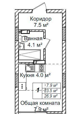 квартира Студенческая ул Немировича-Данченко 145с/1 фото