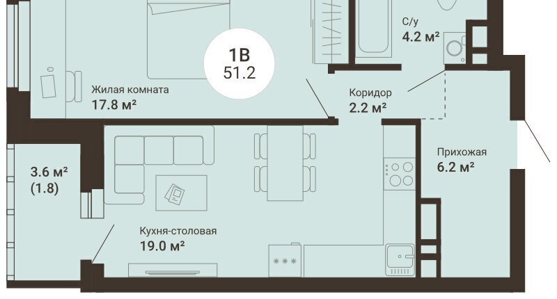 квартира г Екатеринбург Чкаловская ул 2-я Новосибирская фото 1