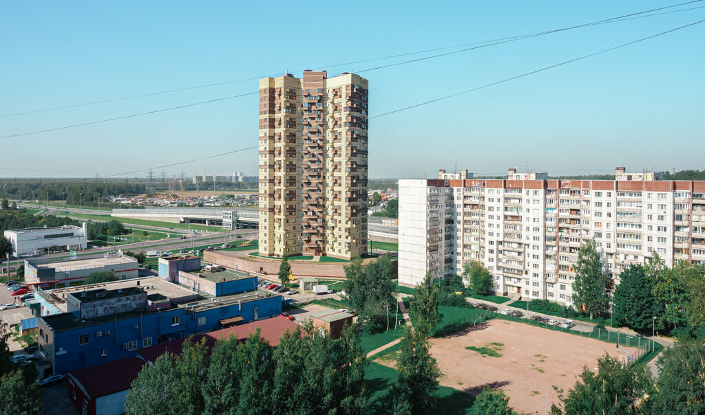 квартира г Санкт-Петербург метро Проспект Просвещения пр-кт Суздальский 3к/2 фото 14