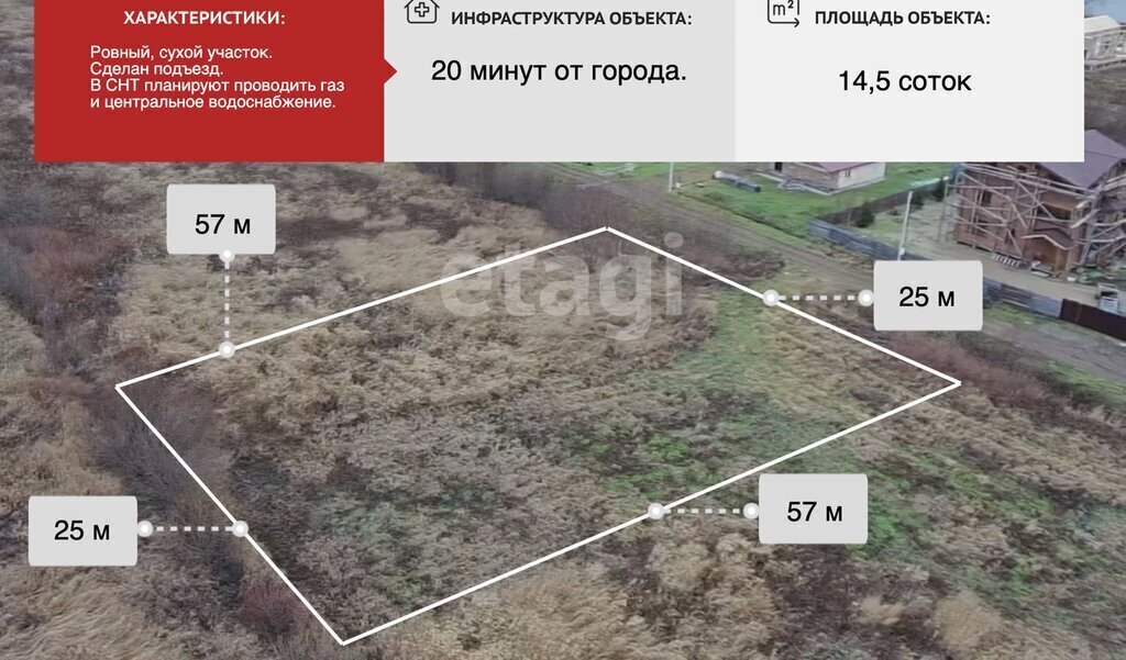 земля г Архангельск тер. ТСН Малое Никольское фото 1