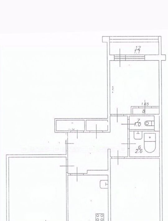 квартира г Казань Дубравная ул Комиссара Габишева 7 фото 2