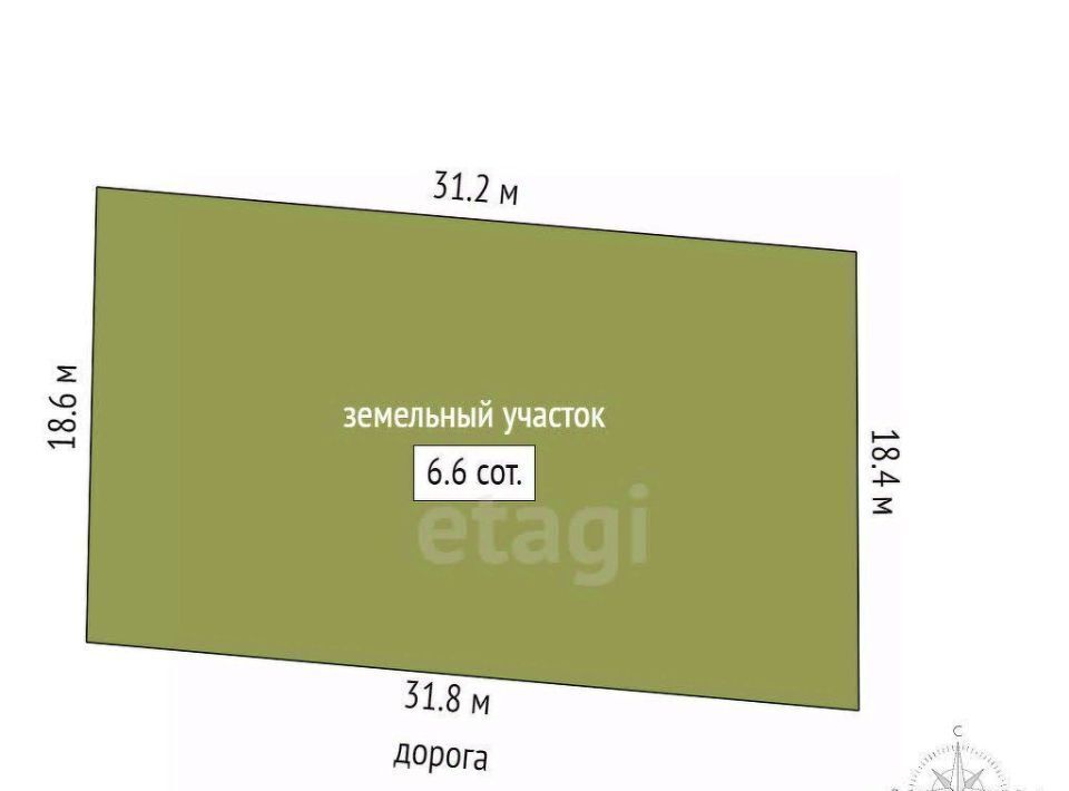 земля р-н Азовский х Новоалександровка пер Луговой фото 1