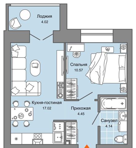 р-н Заволжский ЖК Центрополис 5 фото