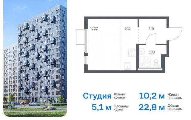 Домодедовская, жилой комплекс Горки Парк, к 3. 1, деревня Коробово фото