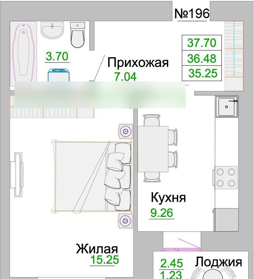 квартира р-н Зеленоградский г Зеленоградск ул Тургенева 3 фото 13