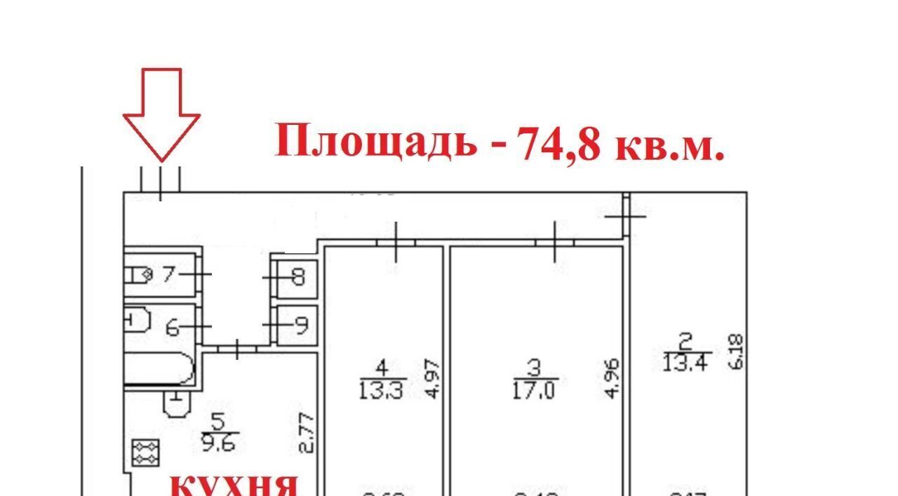 квартира г Санкт-Петербург метро Балтийская ул 12-я Красноармейская 7 округ Измайловское фото 20