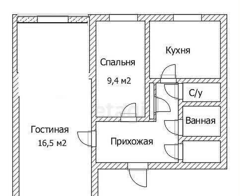 квартира г Норильск ул Талнахская 44 фото 10