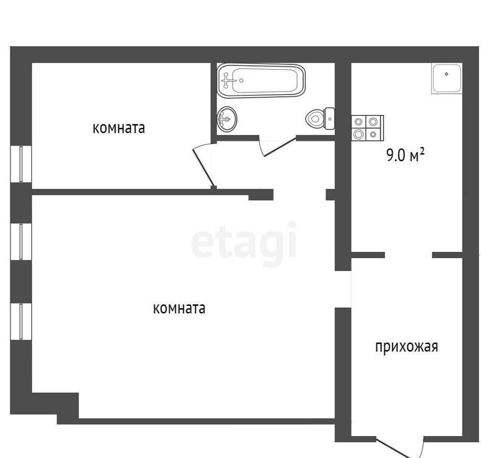 квартира г Сыктывкар ул Водопьянова 4 фото 15