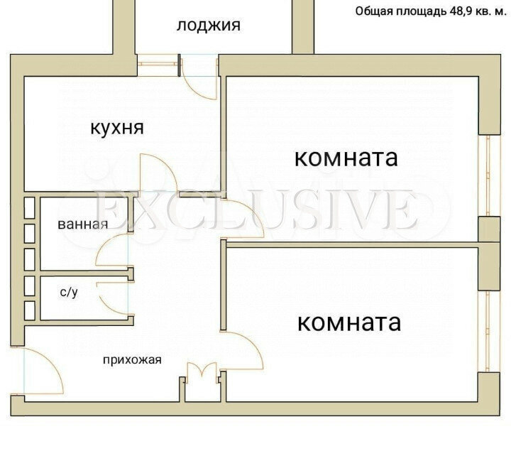 квартира г Москва метро Тульская пер Духовской 22а муниципальный округ Даниловский фото 13