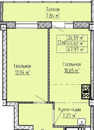 квартира г Набережные Челны р-н Комсомольский 33-й комплекс Панорама жилой комплекс фото 1