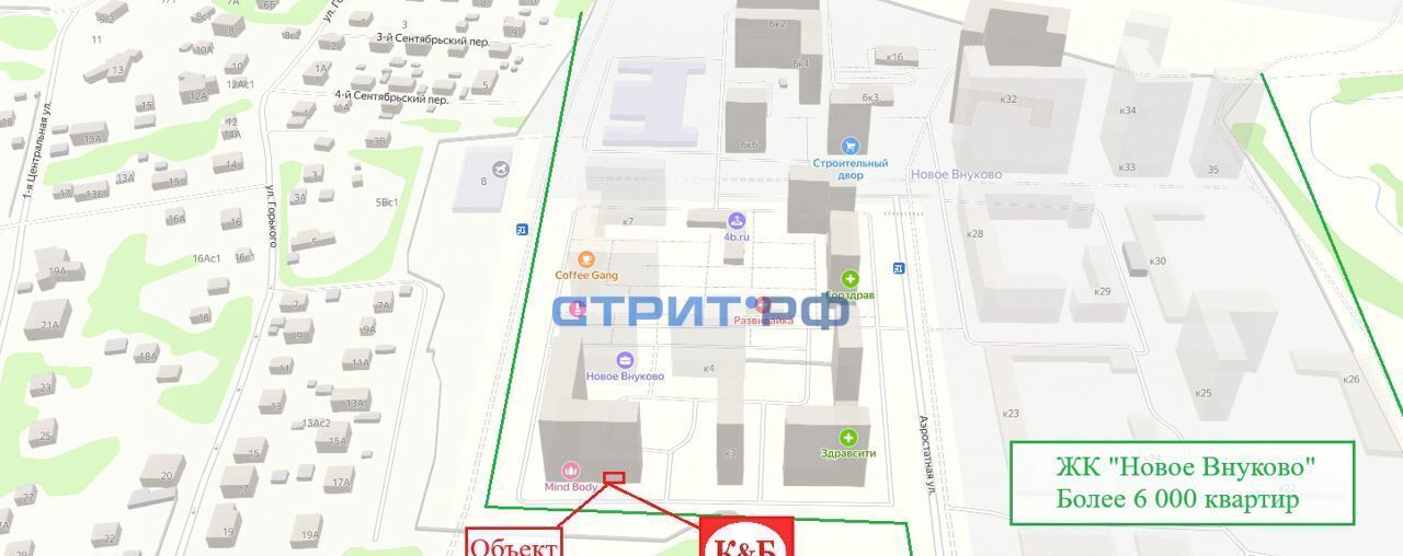 торговое помещение городской округ Наро-Фоминский г Кокошкино р-н Кокошкино, Новомосковский административный округ, дп. Кокошкино, ул. Стожарова, 11, Москва, р-н Внуково фото 7