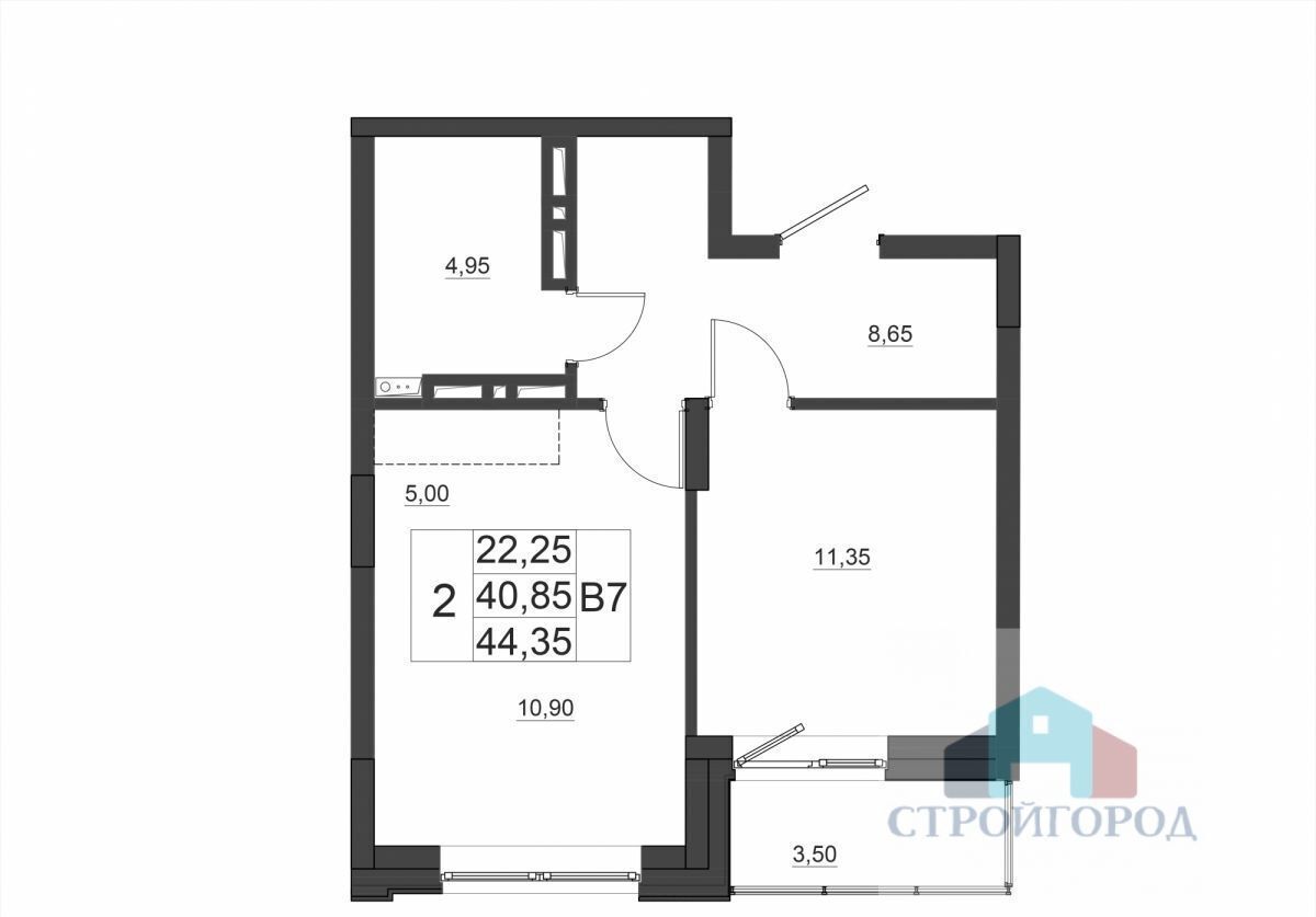 квартира г Красноярск р-н Октябрьский ул Норильская 5/1 фото 2