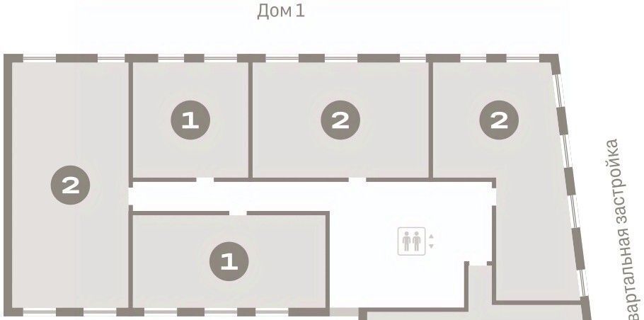 квартира г Тюмень р-н Центральный жилой район «Речной порт» Центральный административный округ фото 2