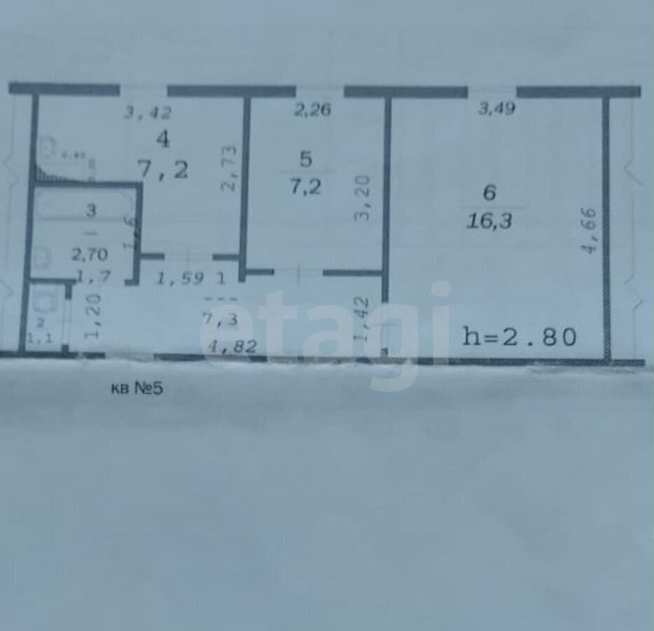 квартира г Ханты-Мансийск ул Лермонтова 29 Тюменская обл. фото 15