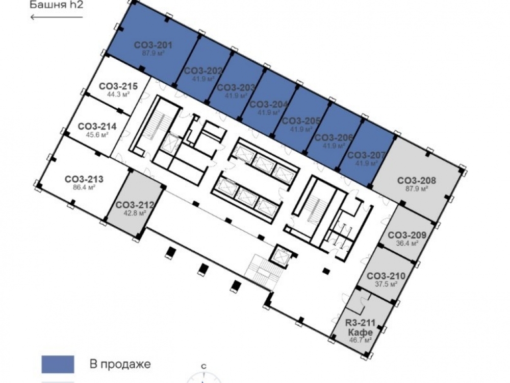 торговое помещение г Москва метро ЦСКА б-р Ходынский 6с/2 фото 4