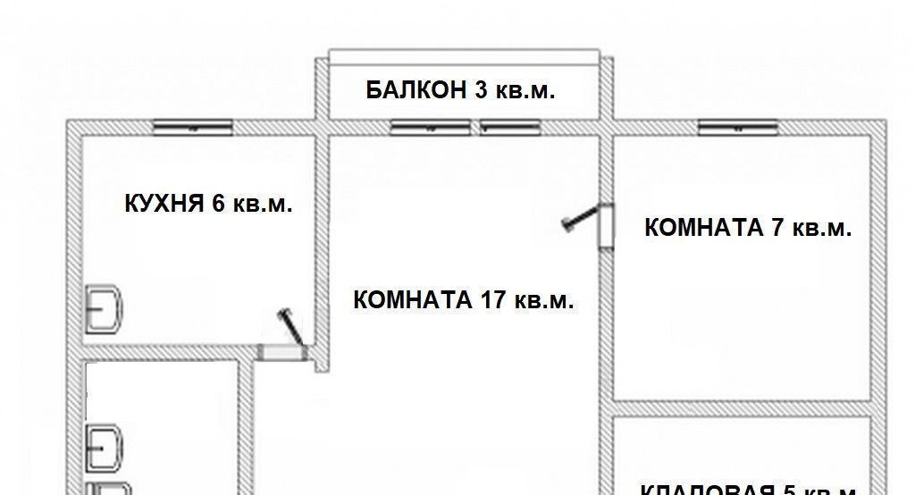 квартира г Новосибирск метро Площадь Гарина-Михайловского ул Сибирская 28 фото 18