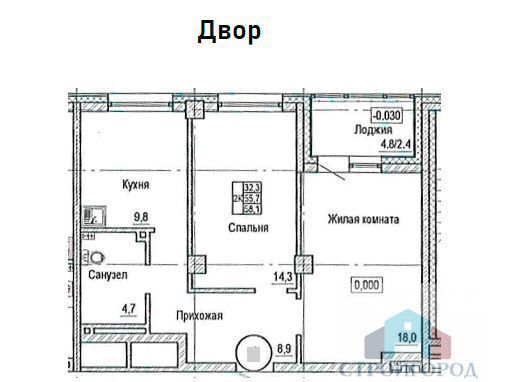 квартира р-н Свердловский ул Лесников 1 фото