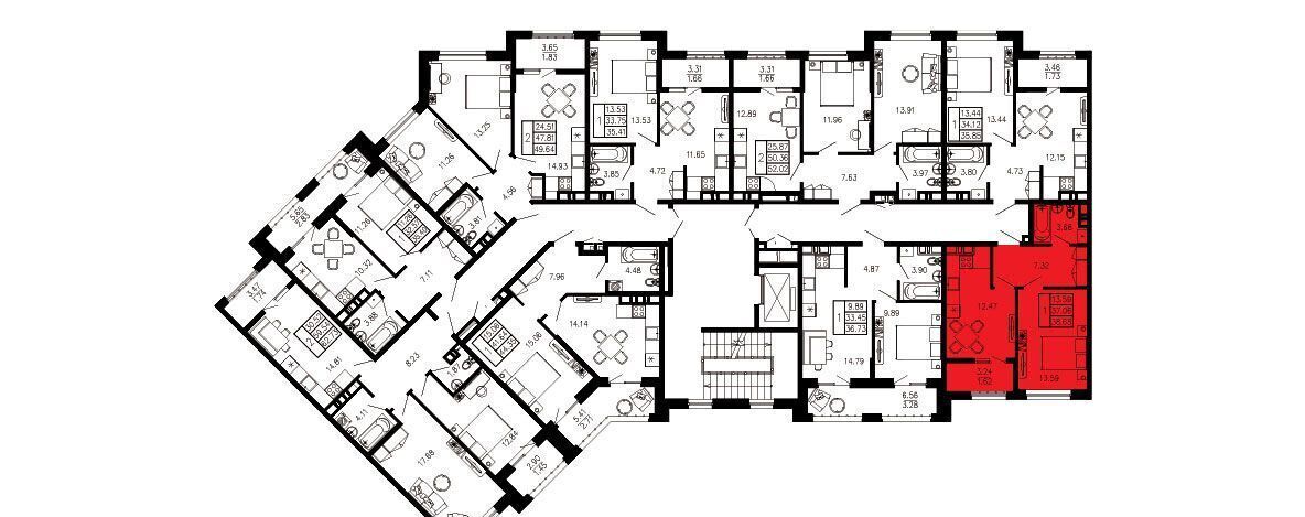 квартира г Фокино п Крым ул. 1-я линия, стр. 2 фото 2