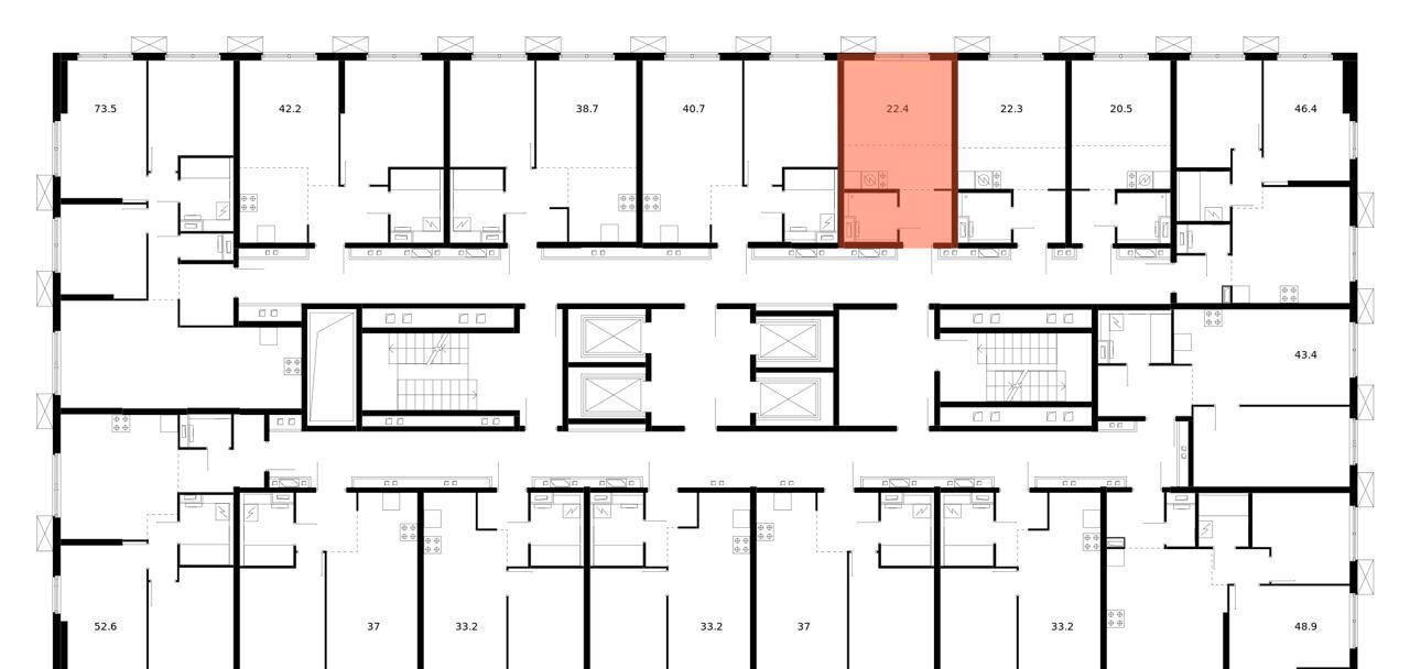 квартира г Москва метро Дегунино ш Алтуфьевское 2/2 ЖК Алтуфьевское 53 муниципальный округ Алтуфьевский фото 2