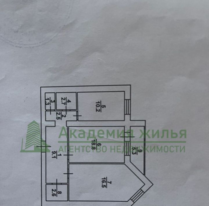 квартира г Саратов р-н Фрунзенский ул Шелковичная 64/66 фото 31