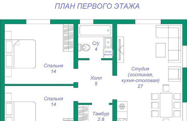 дом р-н Сысертский Бобровские дачи кп, ул. Сливовая фото 4