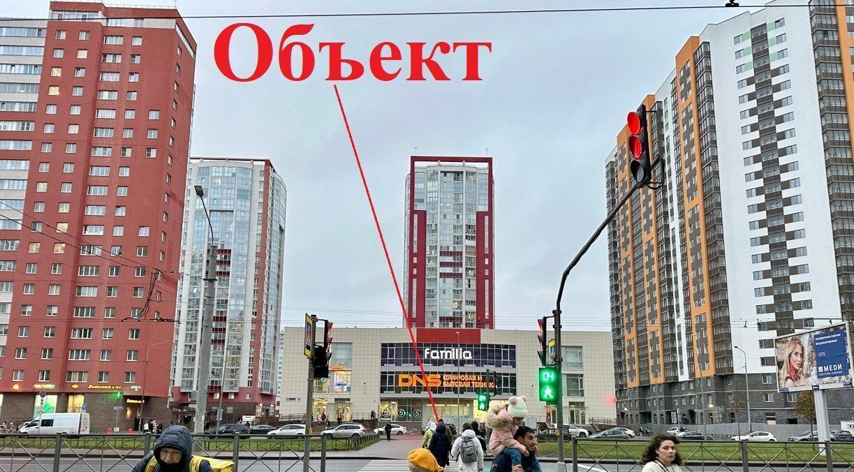 торговое помещение г Санкт-Петербург метро Ленинский Проспект пр-кт Ленинский 66 фото 2