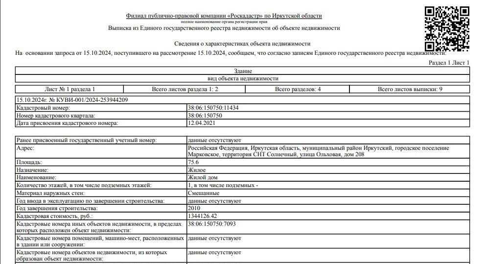 офис р-н Иркутский снт Солнечный ул Ольховая 208 Марковское муниципальное образование фото 1