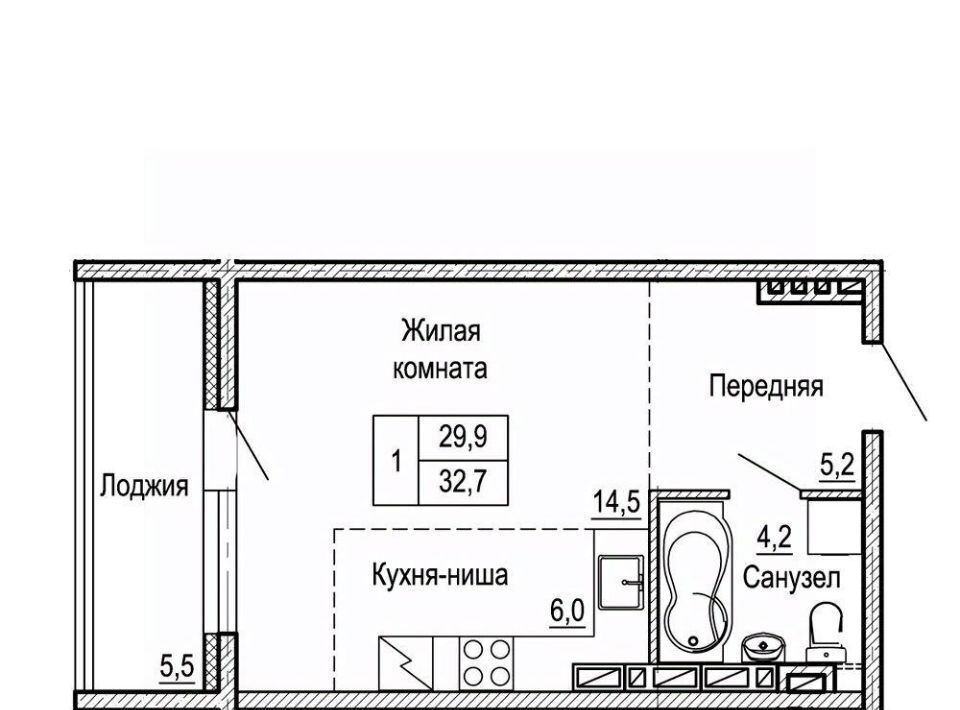 квартира г Владивосток р-н Ленинский ул Ладыгина фото 1