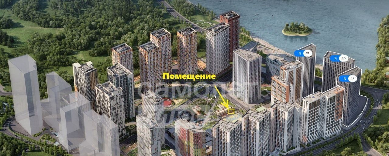 торговое помещение г Москва метро Строгино ЖК «Спутник» Московская область, Красногорск фото 6