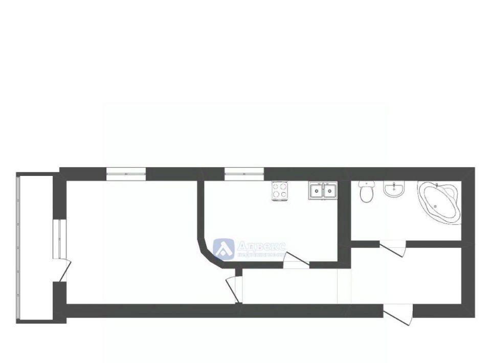 квартира г Тюмень р-н Калининский ул 9 Января 162/1 фото 2