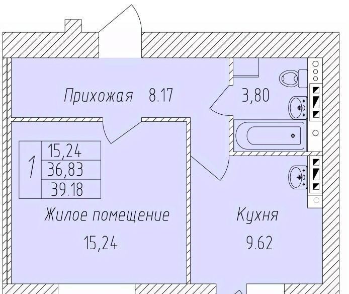 квартира г Старый Оскол Степной микрорайон фото 1