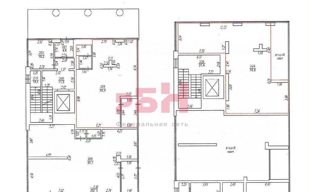 торговое помещение г Екатеринбург р-н Чкаловский Ботаническая ул. Гастелло, 25 фото 10