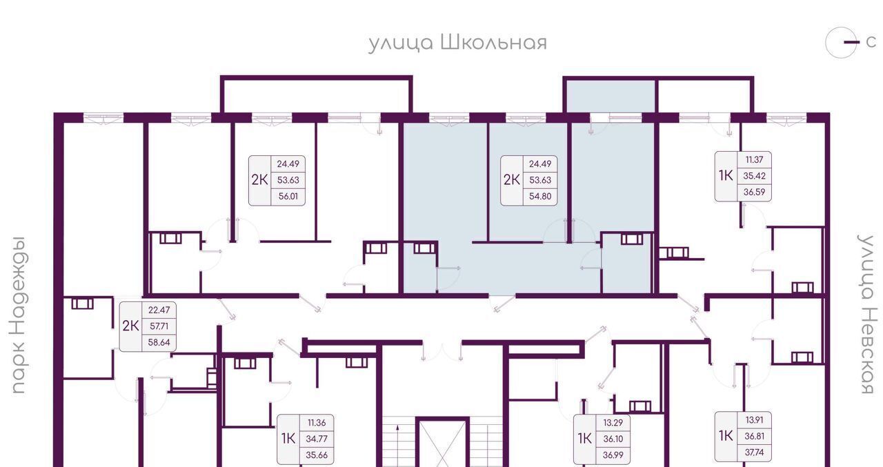 квартира р-н Всеволожский п Дубровка ул Школьная Дубровское городское поселение фото 2