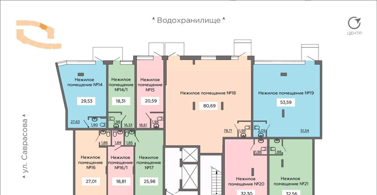 свободного назначения г Воронеж р-н Левобережный ул Саврасова 86 фото 3