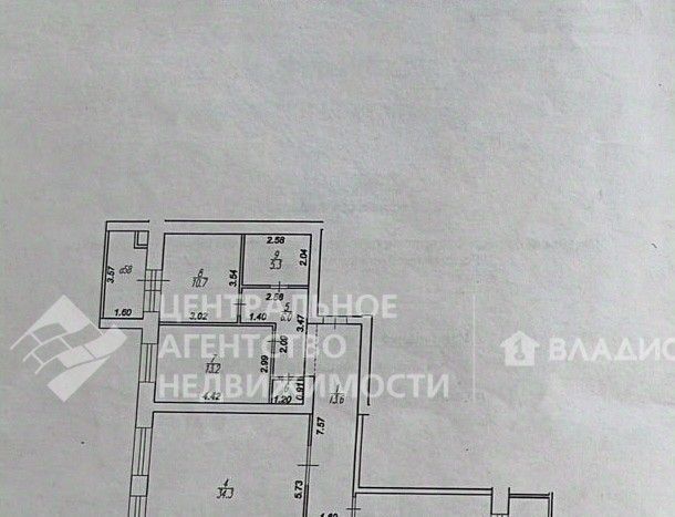 квартира г Рязань р-н Железнодорожный ул 2-я Линия 5 фото 15