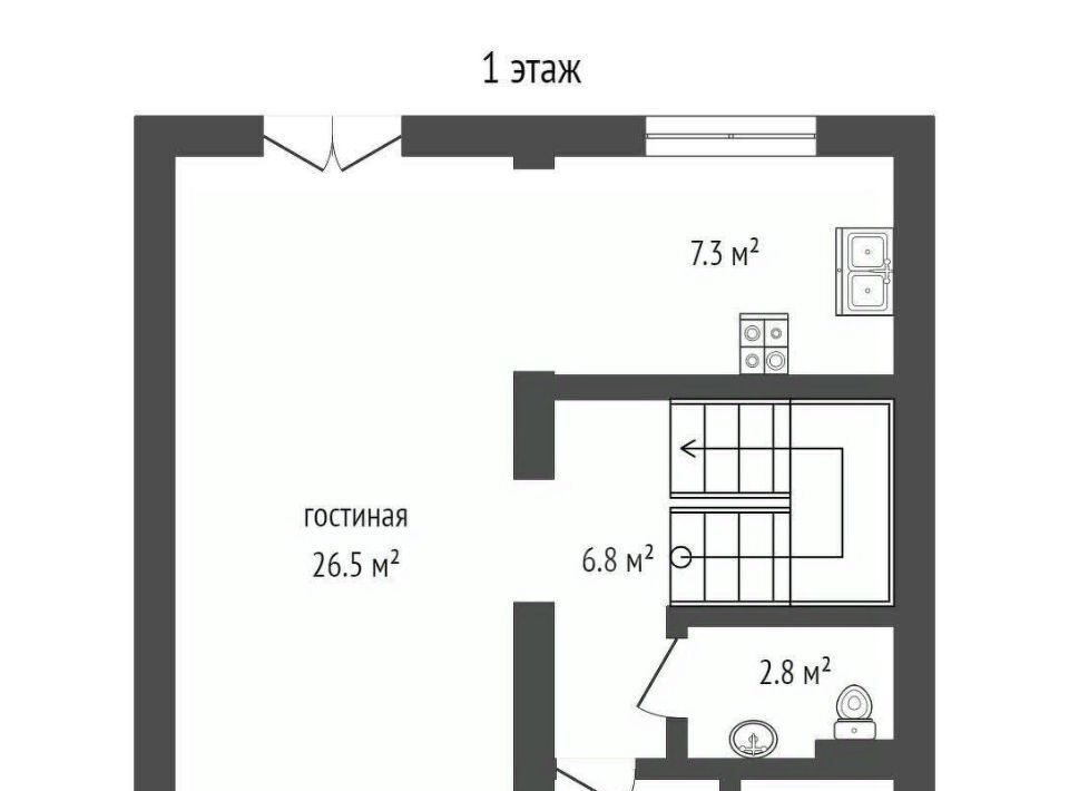 дом р-н Тюменский д Ушакова мкр Молодежный ул Лесная фото 1