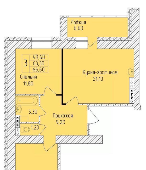 квартира г Старый Оскол Степной микрорайон фото 1