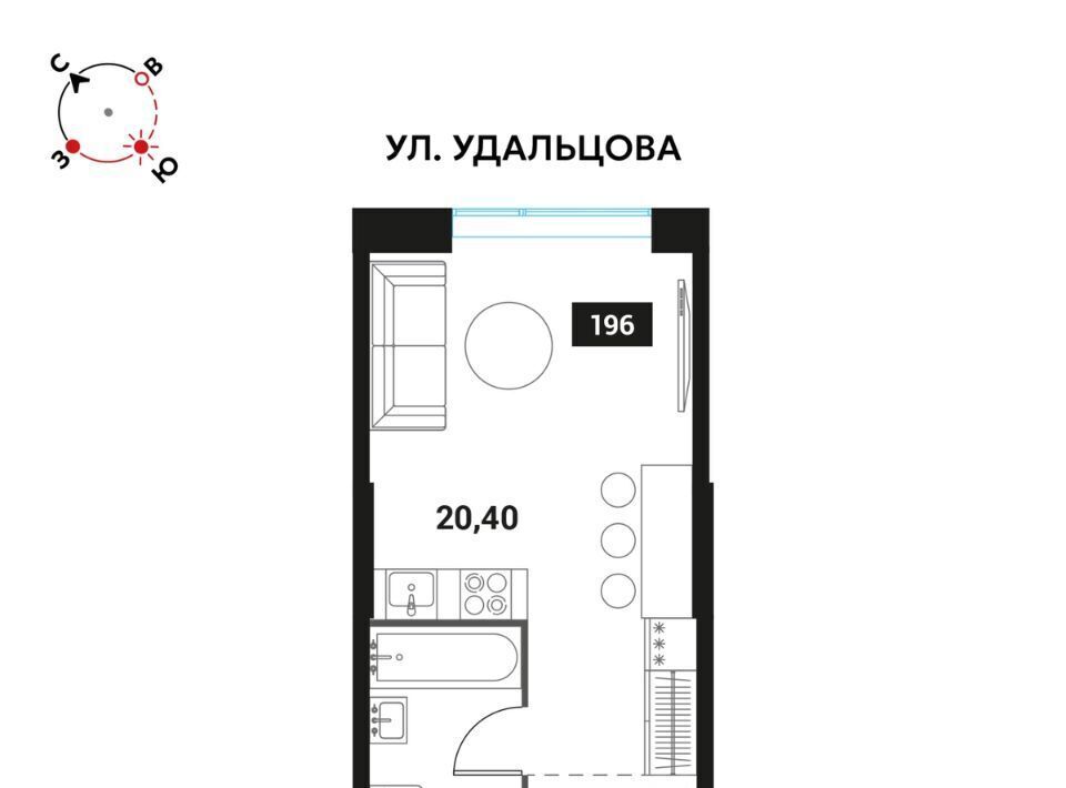 квартира г Москва метро Проспект Вернадского ЖК «Инноватор» к А фото 1