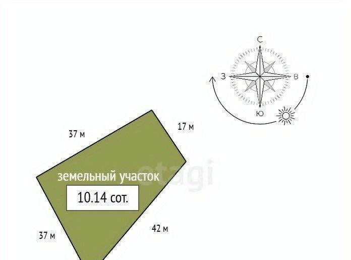 земля р-н Емельяновский д Серебряково сельсовет, Частоостровский фото 6