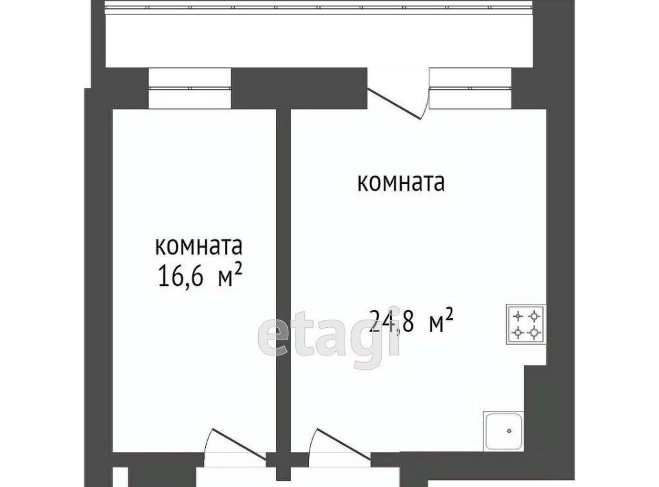 квартира г Красноярск р-н Октябрьский ул Елены Стасовой 50 ЖК Лесной массив фото 22