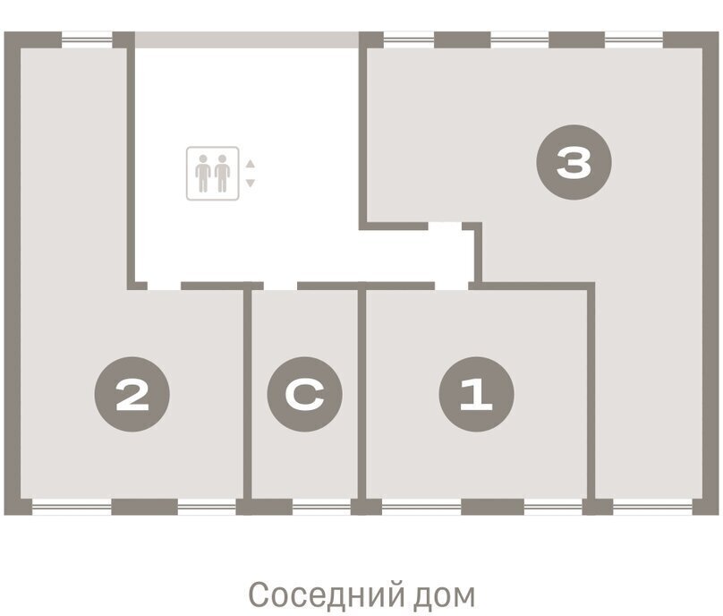 квартира г Тюмень ЖК «Октябрьский на Туре» фото 2