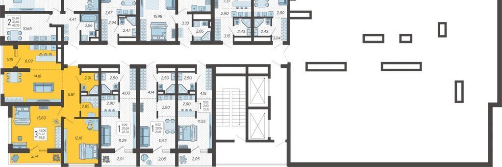 квартира г Сочи р-н Хостинский ЖК «Кислород» 3 фото 2